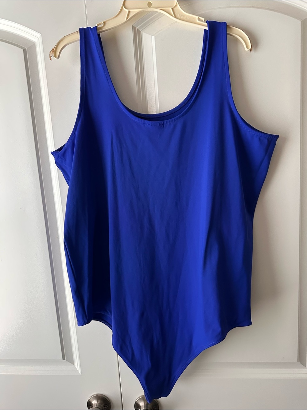 torrid Cobalt Blue Scoop Neck Tank Bodysuit - Picture 5 of 6